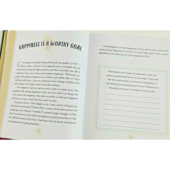 BUY 3... Year of Living Happy Finding Contentment in a Crazy World Journal - Picture 7 of 8